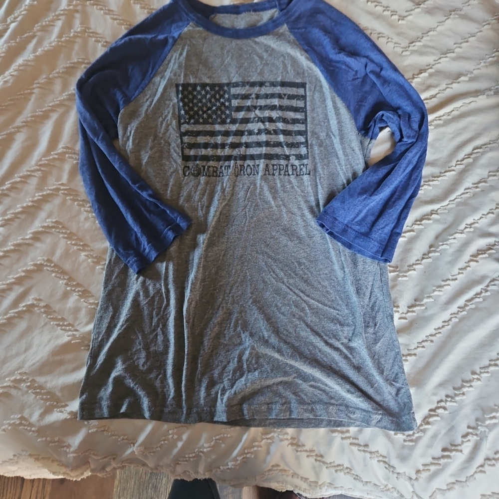 Combat Iron Baseball 3/4 T Shirt